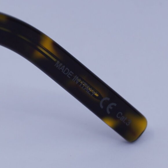 Saint Laurent SL281 SLIM 002 Sunglasses Havana Square Frame, Grey Lenses - Picture 9 of 10